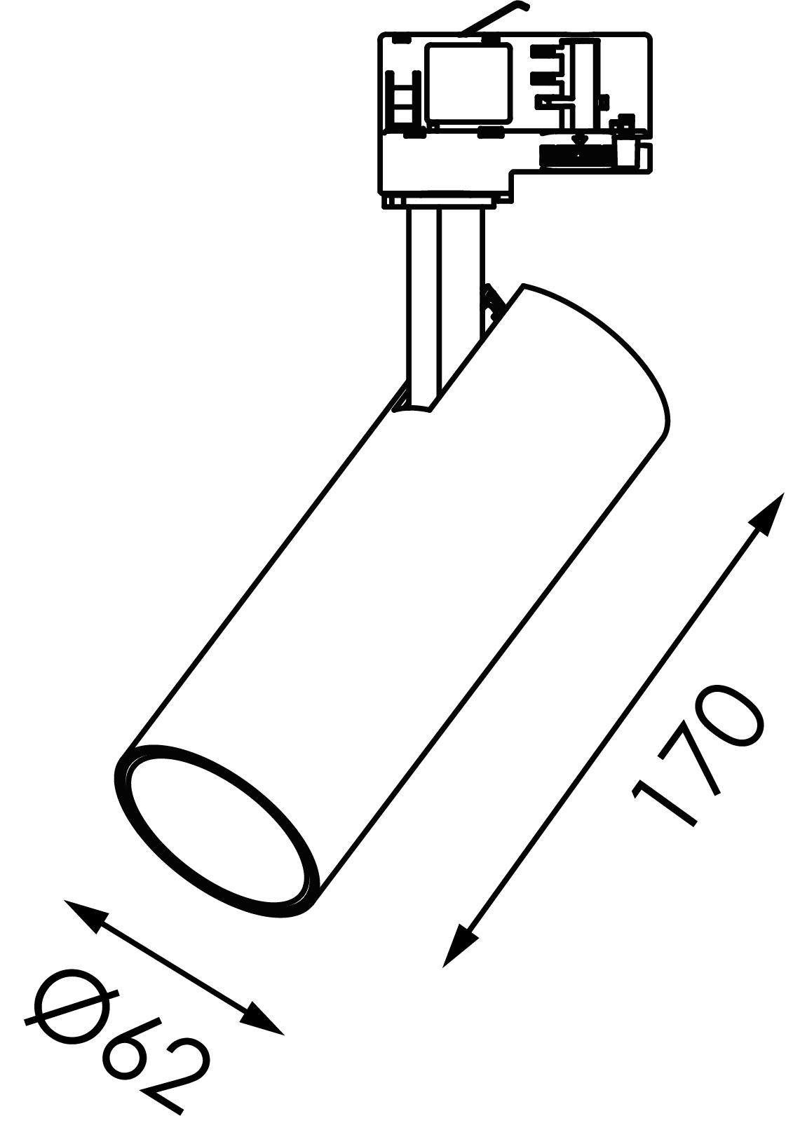 Spot - Dimensions in mm
